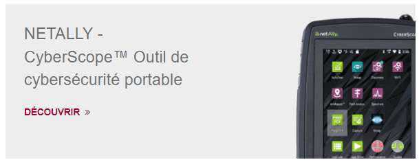 NETALLY - CyberScope™ Outil de cybersécurité portable